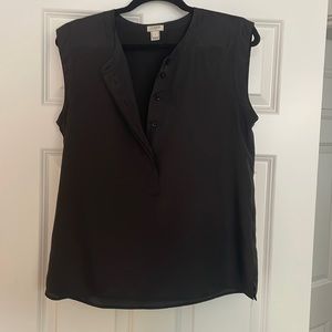 J Crew size 6 chiffon silk shirt